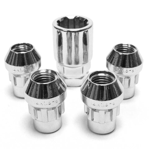 Locking Wheel Nuts & Key - M14 x 2.0